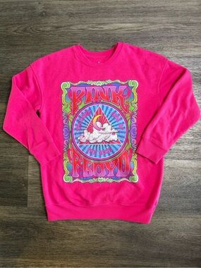 Pink Floyd Hot Pink Graphic Sweatshirt